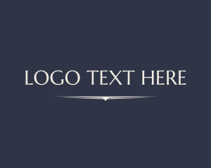 Blogger - Modern Elegant Wordmark logo design