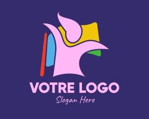 Allies - Colorful Lady Flag logo design
