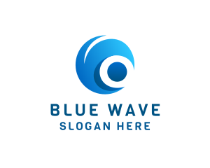 Generic Business Wave  logo design