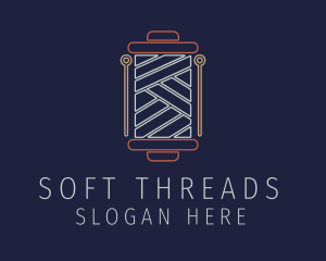 Thread Sewing Pin logo design