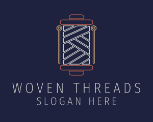 Thread Sewing Pin logo design