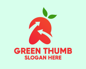 Grower - Healthy Fruit Grower logo design