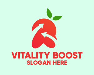 Healthy - Healthy Fruit Grower logo design