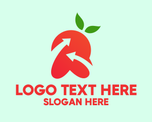 Vegetable - Healthy Fruit Grower logo design