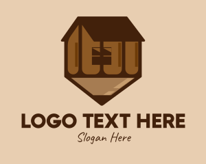 Learning Center - Brown Pencil House logo design