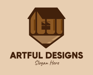 Brown Pencil House logo design