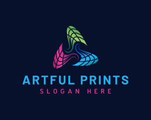 Advertising Media Print logo design