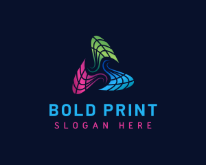 Advertising Media Print logo design