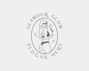 Plastic Surgeon - Sexy Woman Dermatology logo design