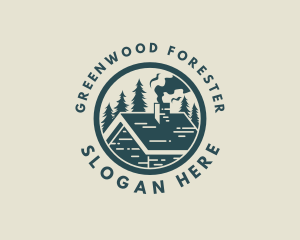 Forest Cabin Repair logo design