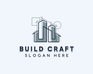 Architectural Building Realtor logo design