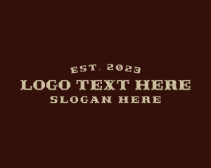Styling - Rustic Western Style logo design