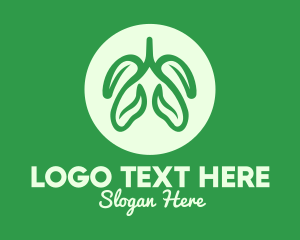 Green Eco Lungs Logo