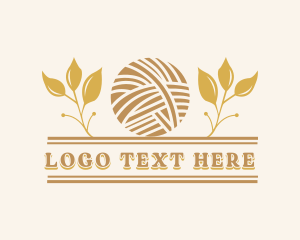 Yarn Textile Handicraft Logo