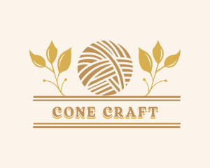 Yarn Textile Handicraft logo design