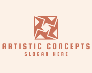 Abstract - Abstract Tile Flooring logo design