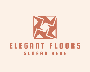 Flooring - Abstract Tile Flooring logo design