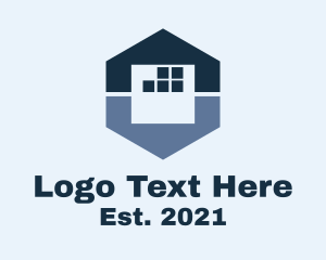 Shipping Container - Storage Facility Building logo design