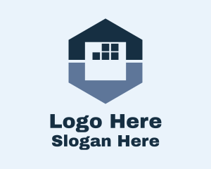 Storage Facility Building Logo