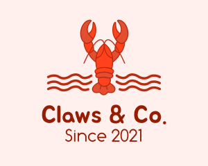 Lobster Seafood Restaurant  logo design