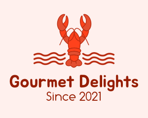 Lobster Seafood Restaurant  logo design