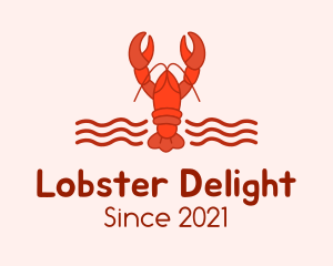 Lobster Seafood Restaurant  logo design