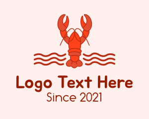 Seafood Restaurant - Lobster Seafood Restaurant logo design