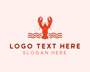 Gourmet - Lobster Seafood Restaurant logo design