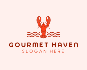 Lobster Seafood Restaurant  logo design