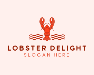 Lobster Seafood Restaurant  logo design