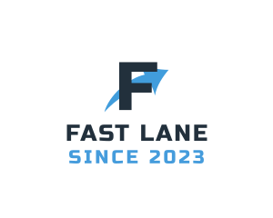 Fast Delivery Logistics logo design