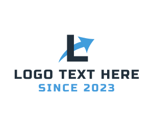 Logistics - Fast Delivery Logistics logo design