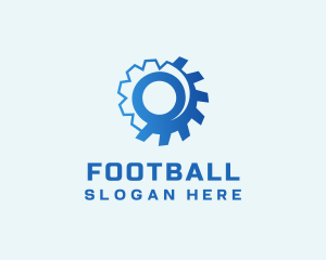 Industrial Gear Cogs Logo