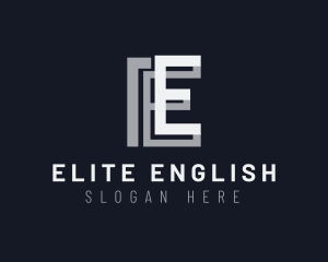 Construction Letter E logo design