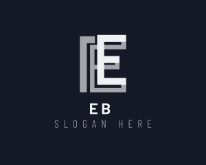 Construction Letter E logo design