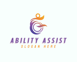 Disability - Disability Wheelchair Disabled logo design