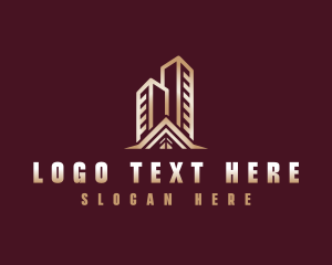 Luxury - Realty Building Property logo design