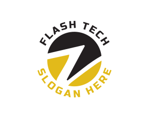 Flash - Flash EnergyCircle Letter Z logo design