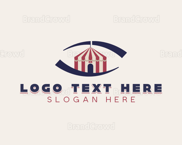 Circus Tent Eye Logo