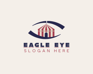 Circus Tent Eye logo design