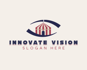 Circus Tent Eye logo design