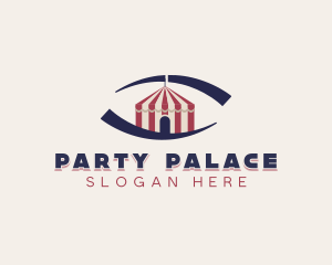 Circus Tent Eye logo design