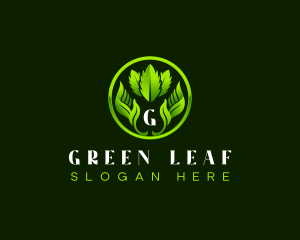 Lawn Garden Landscaping logo design