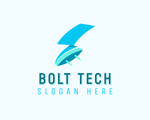 Electric Bolt Plug logo design