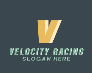 Racing Sports Team  logo design