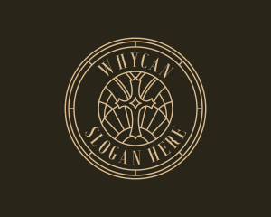 Funeral - Christian Religion Parish logo design