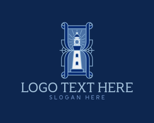 Sailor - Lighthouse Maritime Sailor logo design
