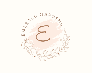 Beauty Floral Feminine Cosmetics logo design