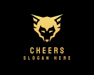 Gold Wild Fox Logo