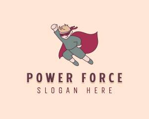 Superhero - Boy Superhero Kid logo design